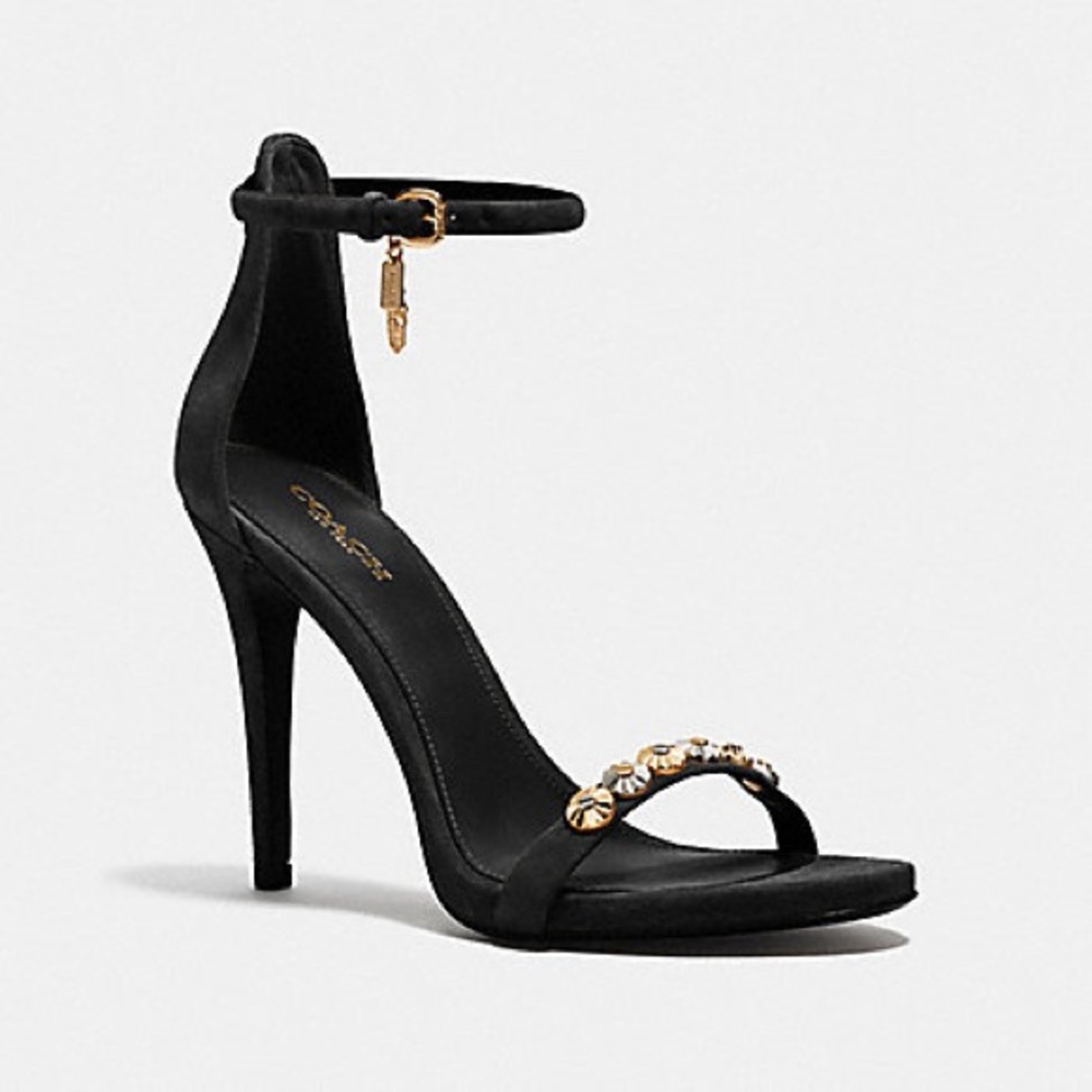 JACKLYN DAISY RIVETS HEELS COACH